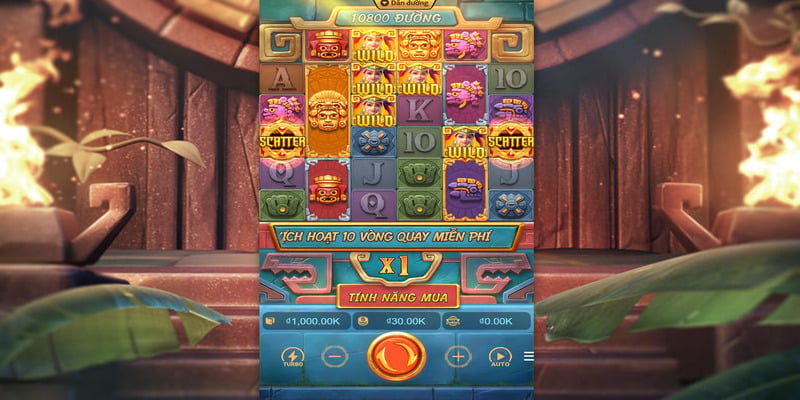 “Phá đảo” game slot Kho báu Aztec (Treasure of Aztec) với 5 bí kíp đỉnh cao 4 Kho báu Aztec