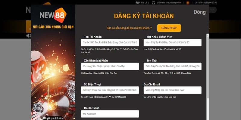 Hướng Dẫn Đăng Ký NEW88 Đơn Giản Tại NEW88 1 dang-ky-new88-nhanh-chong